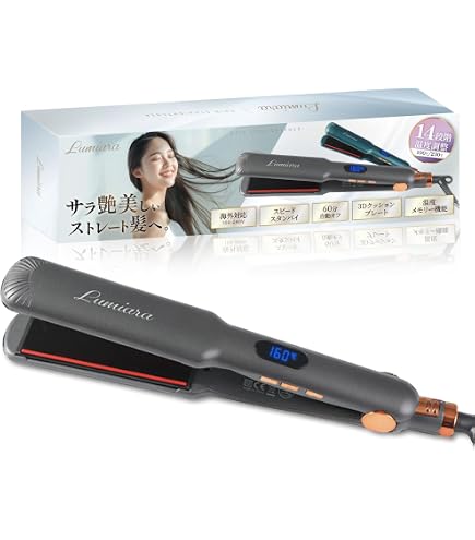 Amazon | TTH2800-N(ゴールド) マイナスイオンヘアーアイロン